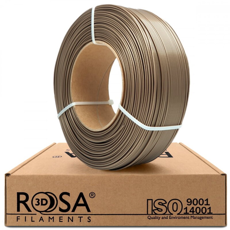 ReFill ROSA3D PLA Starter PERLEŤOVĚ ZLATÁ 1,75 mm 1 kg ReFill ROSA3D PLA Starter PERLEŤOVĚ ZLATÁ 1,75 mm 1 kg