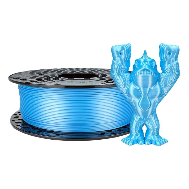 Filament AzureFilm PLA SILK MODRÁ „SKY“ 1,75 mm 1 kg. Filament AzureFilm PLA SILK MODRÁ „SKY“ 1,75 mm 1 kg.