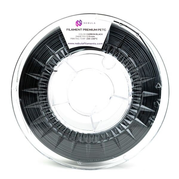 Filament NEBULA PETG ( karbonově ) ČERNÁ 1,75 mm 1 kg