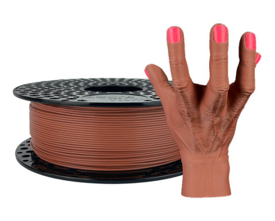 Filament AzureFilm PLA SKIN CAPPUCCINO 1,75 mm 1 kg. Filament AzureFilm PLA SKIN CAPPUCCINO 1,75 mm 1 kg.