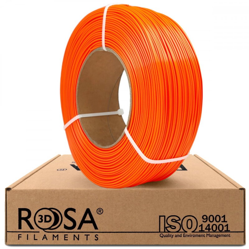 ReFill ROSA3D PETG Standard ORANŽOVÁ "JUICY" 1,75 mm 1 kg ReFill ROSA3D PETG Standard ORANŽOVÁ "JUICY" 1,75 mm 1 kg