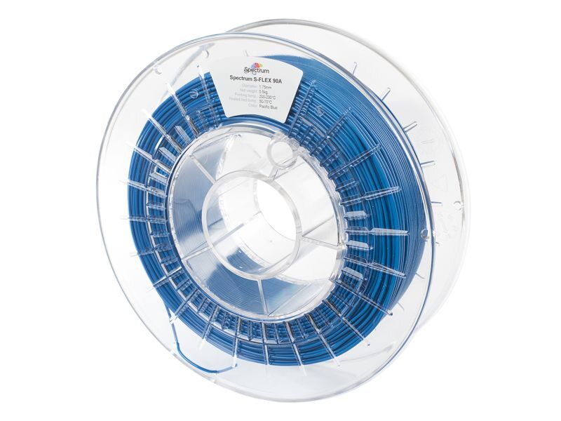 Filament Spectrum S-FLEX 90A MODRÁ "PACIFIC" 1,75 mm 0,50 kg Filament Spectrum S-FLEX 90A MODRÁ "PACIFIC" 1,75 mm 0,50 kg