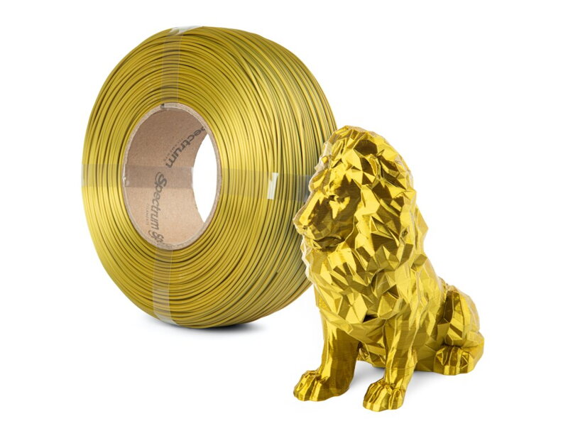 ReFill SPECTRUM PLA SILK ZLATÁ "GLORIOUS" 1,75 mm 1 kg