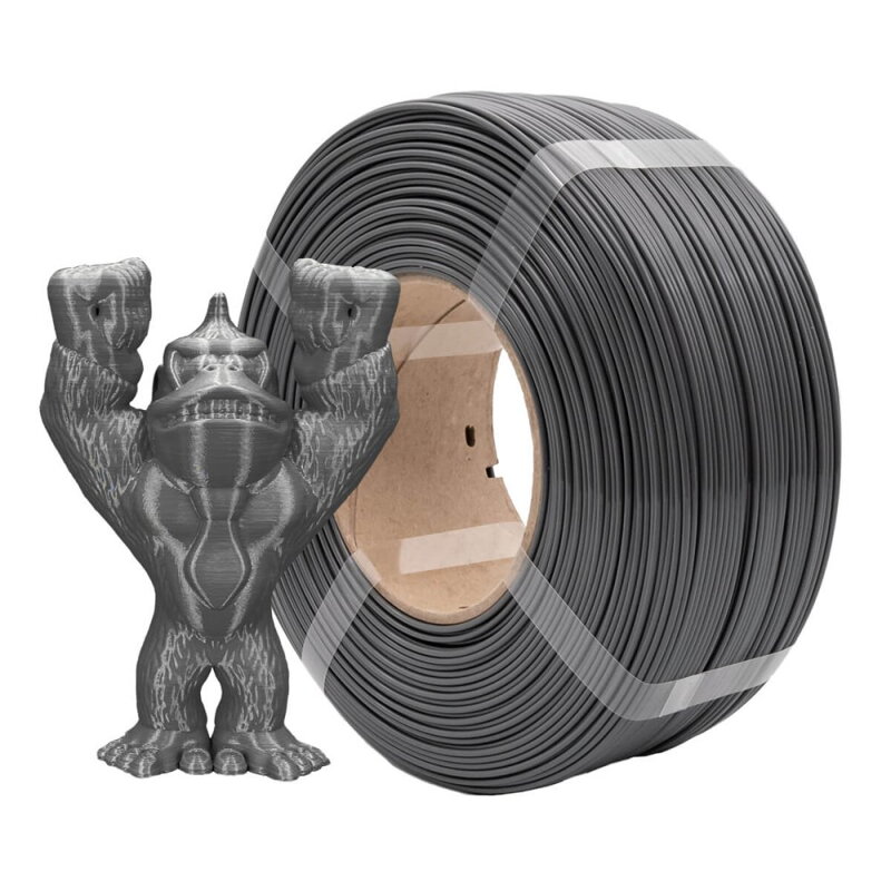 Refill AzureFilm PETG ŠEDÁ 1,75 mm 1 kg.