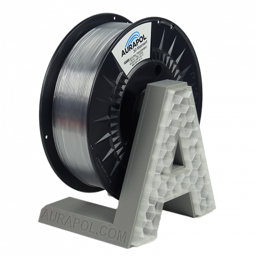 Filament Aurapol PETG NATURAL TRANSPARENTNÍ 1,75 mm 1 kg.