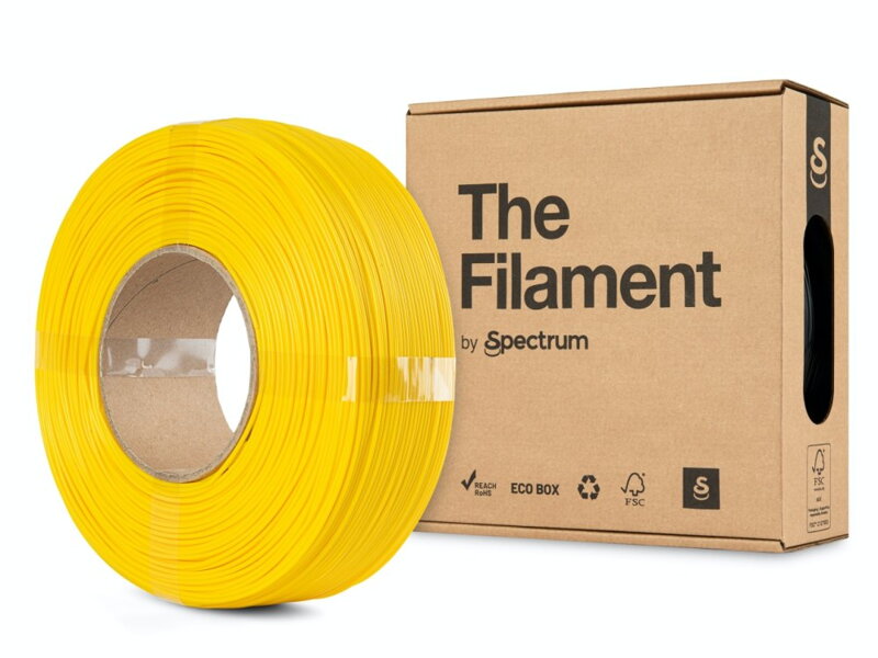 ReFill TheFilament PLA High speed ŽLUTÁ "TUSCANY" 1,75 mm 1 kg